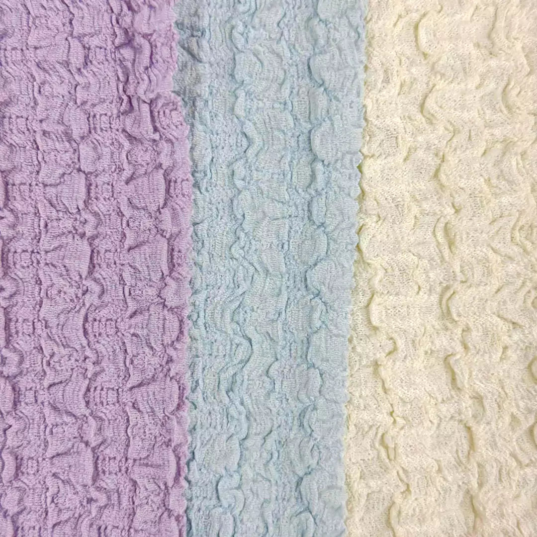 Bubble Knit Fabric for Women Clothes