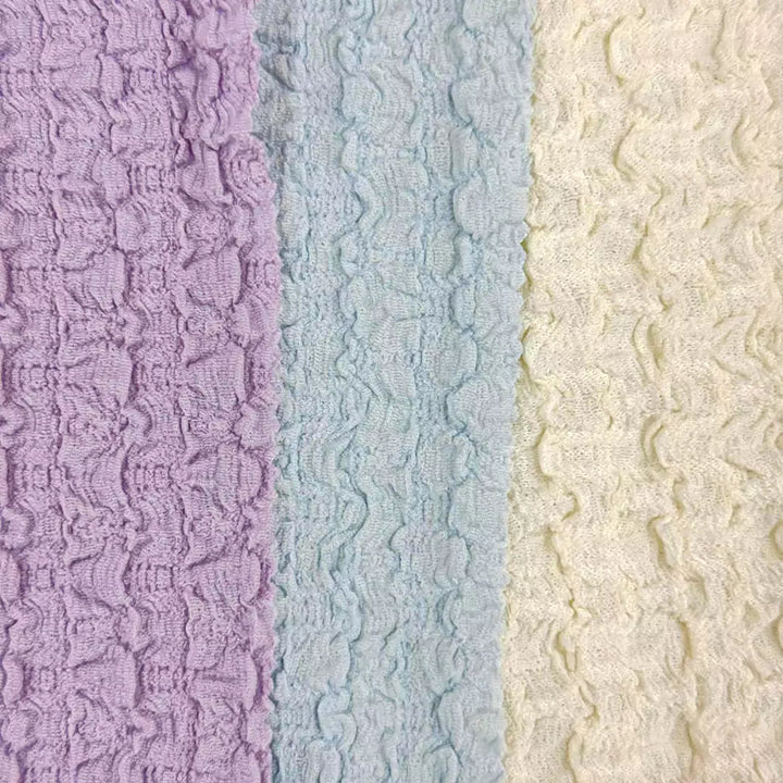 Bubble Knit Fabric for Women Clothes