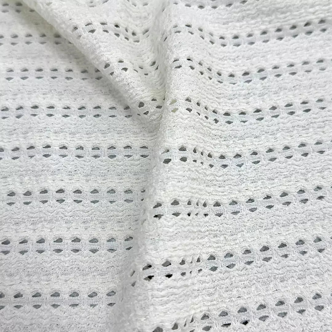 Openwork Knitted Jacquard Fabric