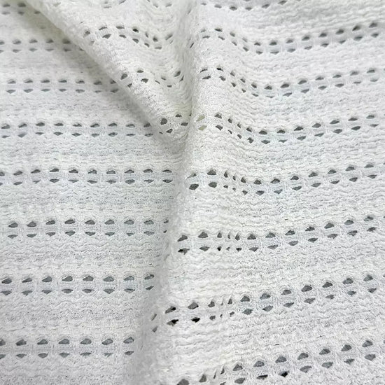 Openwork Knitted Jacquard Fabric