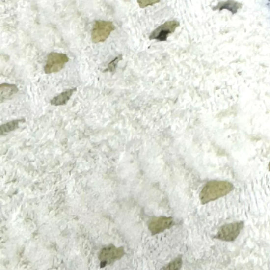 Openwork Knitted Jacquard Fabric